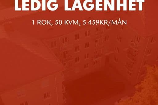 Rymlig 2:a i källarplan centralt Örebro